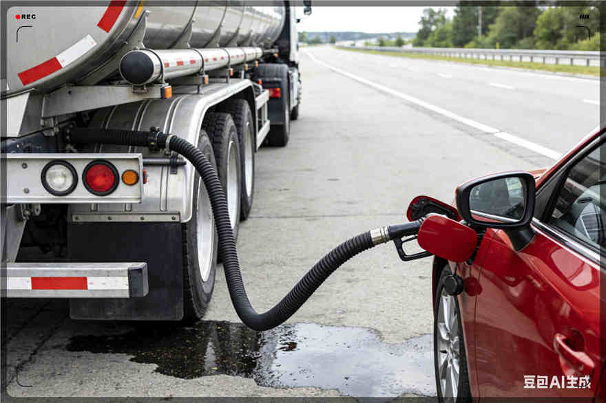 海原汽车救援送水案例